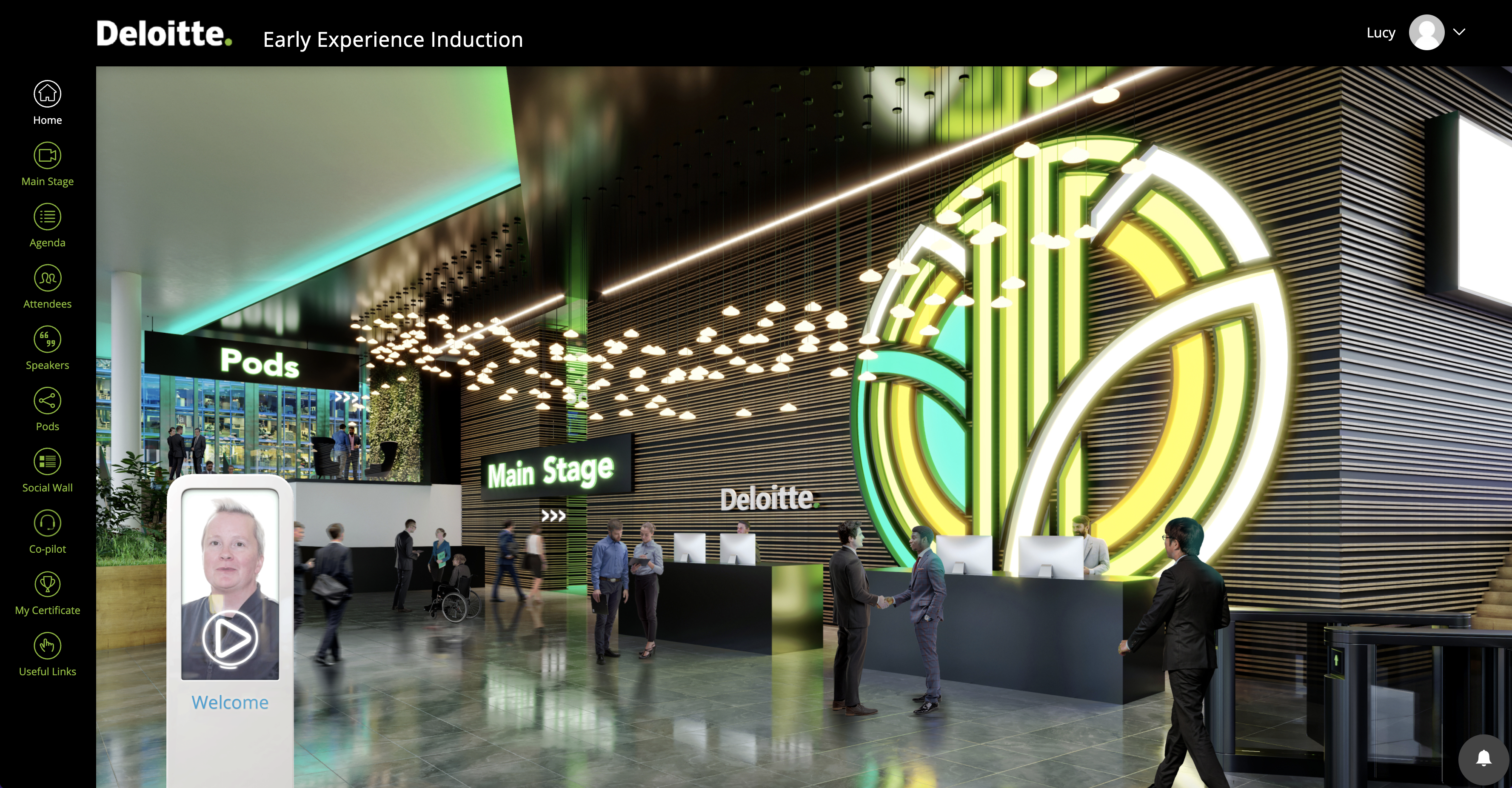 Deloitte Early Experience Induction - Lobby
